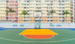 Photography of Basketball Courts over the World