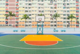 Photography of Basketball Courts over the World