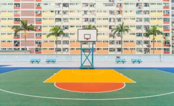 Photography of Basketball Courts over the World