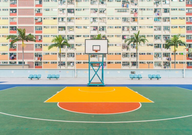 Photography of Basketball Courts over the World